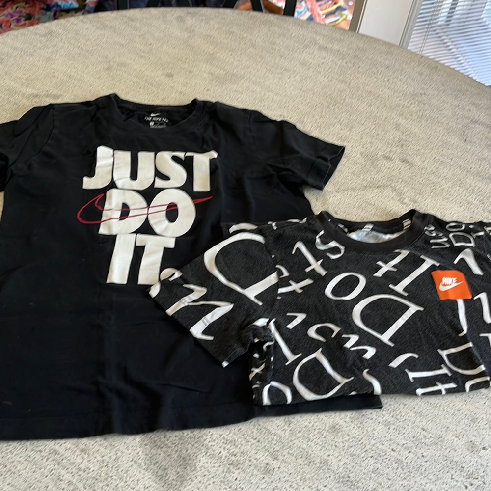 Youth Medium Nike Tee shirts.